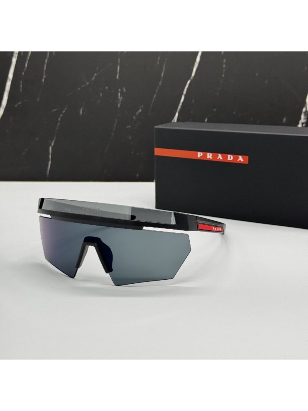 NEW PRADA PS01YS 1BO03U SUNGLASSES PS 01YS 1BO03U BLACK MEN SPS 01Y 1BO03U